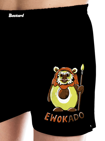 Ewokado pánske trenky Black