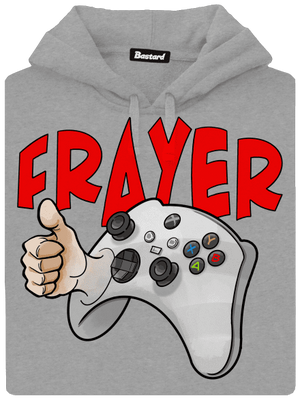 Frayer pánska mikina klokanka Light Melange