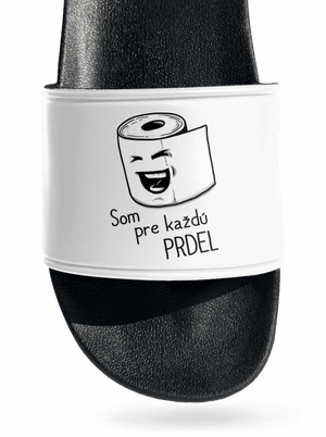 Prdel šľapky White