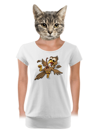 dámske tričko s lemom