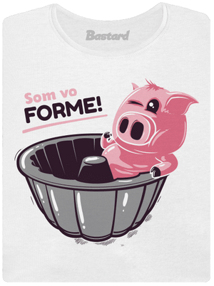 Vo forme dámske tričko White