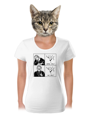 Cimrman: Copak jmelí dámske tričko White