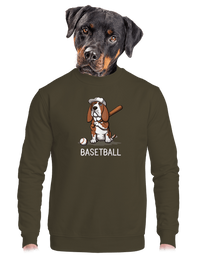 unisex mikina bez kapucne