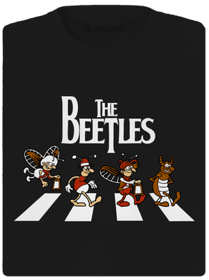 Beatles dámske športové tričko Black