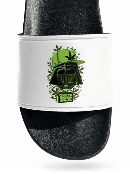Green Side šľapky White