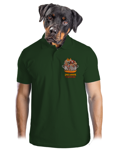 Čo Doom dal pánska polokošeľa Bottle Green Mal