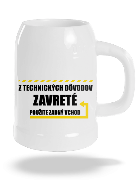 Zadný vchod polliter White