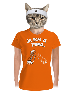 Hľadám tú pravú dámske športové tričko Neon Orange