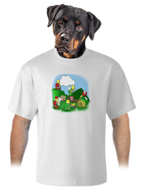 unisex tričko oversized