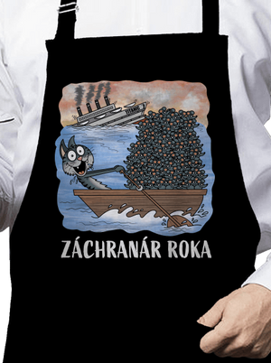 Záchranár roka zástera Black