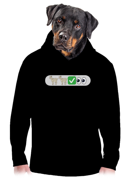 Emoji pánska mikina klokanka Black
