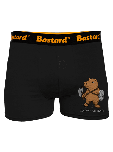 Kapybarbar boxerky Black