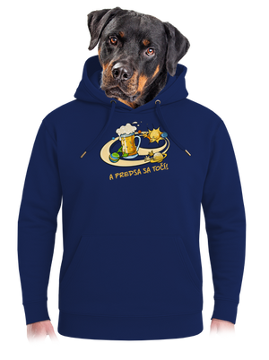 A predsa sa točí! unisex mikina premium Navy