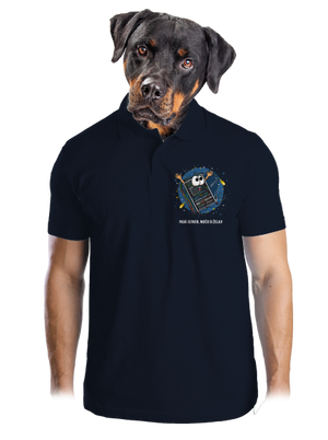 Padá server pánska polokošeľa Navy Mal