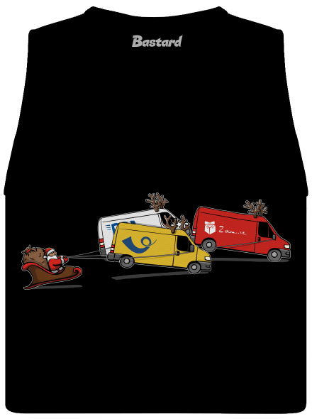 Santa se soby dámske tielko voľné Black