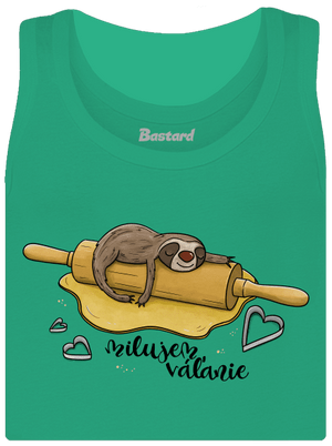 Milujem váľanie dámske tielko klasické Mint Mal