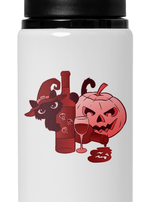 Hello, víno flaša na vodu White