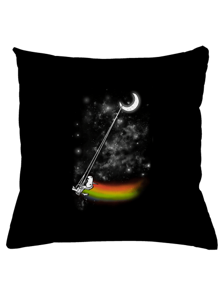 Unicorn Universe vankúš Black