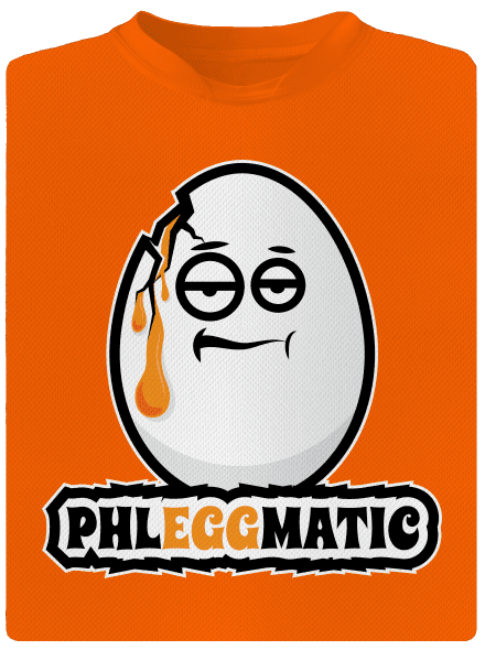 Phleggmatic pánske športové tričko Neon Orange