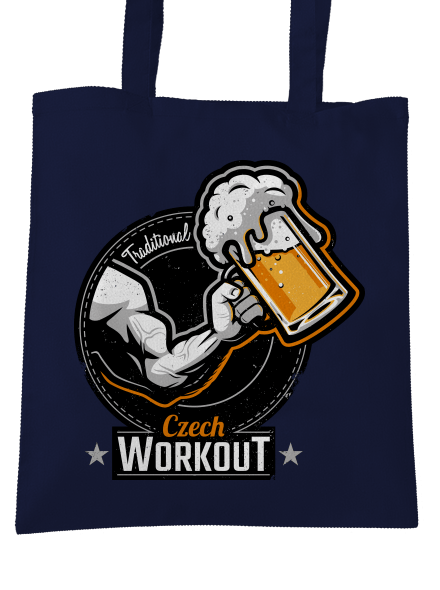 Czech workout taška French Navy