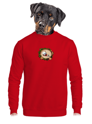 unisex mikina bez kapucne