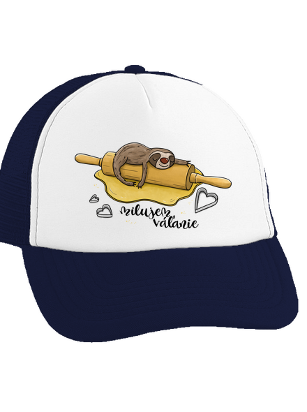 Milujem váľanie šiltovka truckerka French Navy cap
