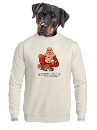 unisex mikina bez kapucne