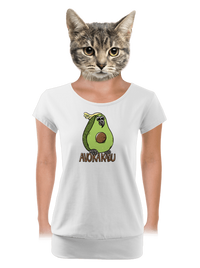 dámske tričko s lemom