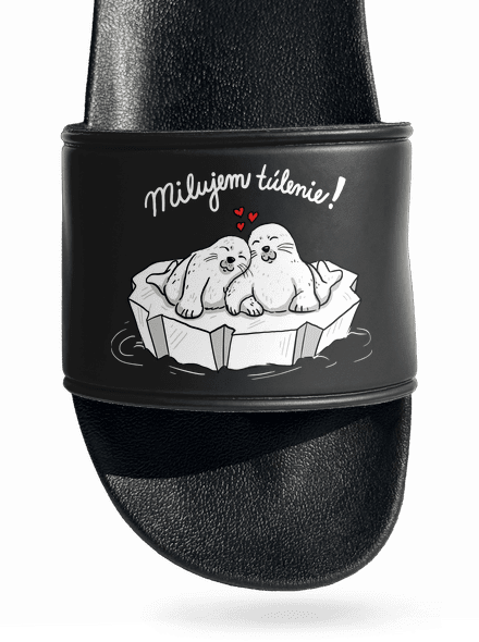Milujem túlenie šľapky Black