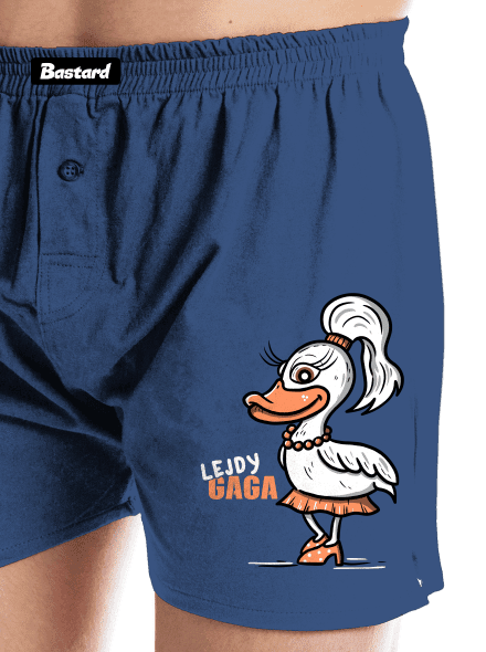 Lejdy Gaga pánske trenky Blue