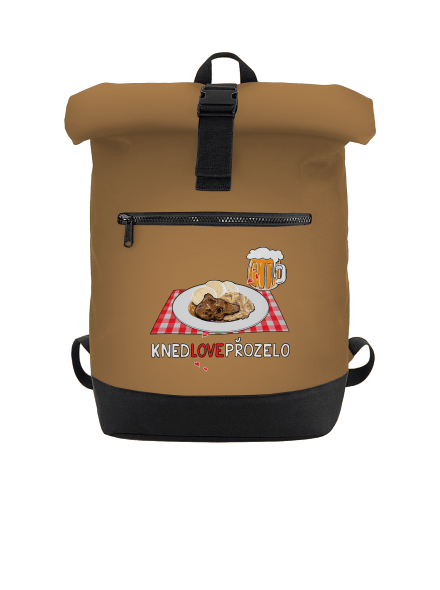 Knedlo vepřo zelo batoh Caramel