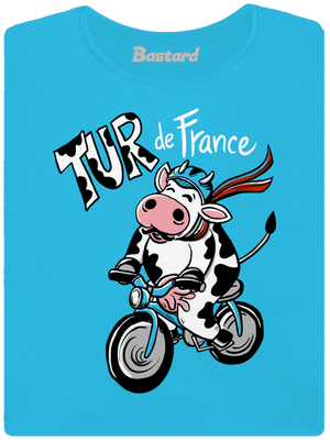 Tur de France dámske tričko s lemom Blue Atol