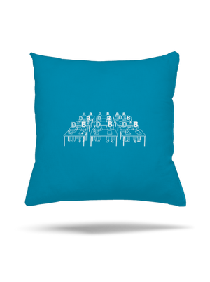 Cimrman: Debil, blbeček vankúš Blue Turquoise