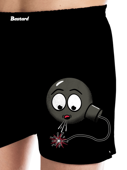 Bomba pánske trenky Black