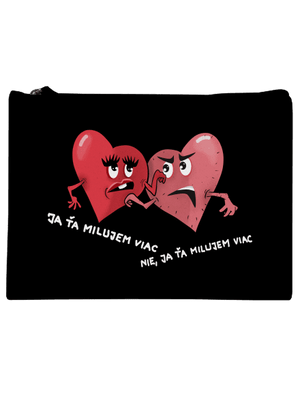 Srdiečka taštička Black