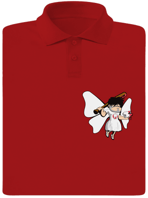 Zúbková víla pánska polokošeľa Red Mal