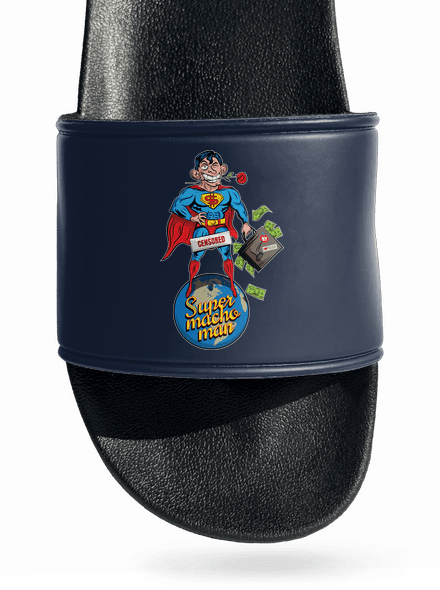 Supermachoman šľapky Navy