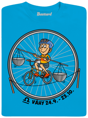Cyklistický horoskop: Váhy detské tričko Atoll