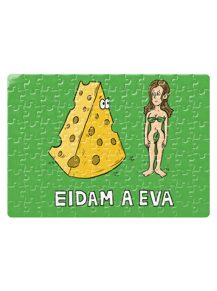 Eidam a Eva puzzle White