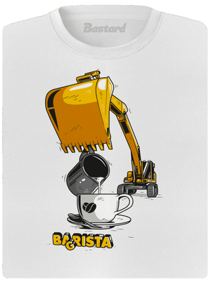 Bagrista dámske športové tričko White