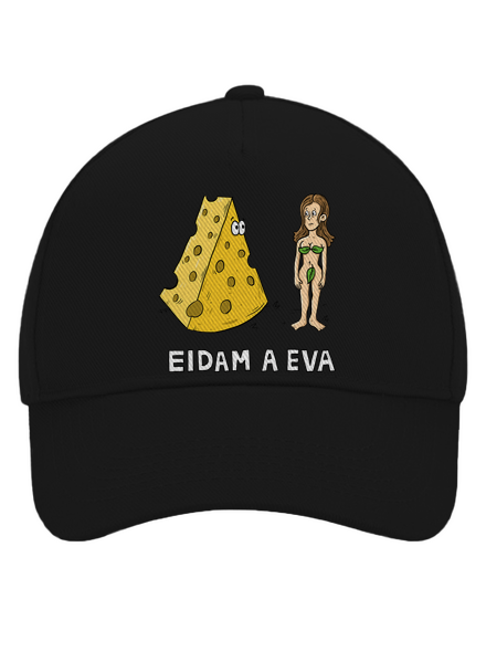 Eidam a Eva šiltovka baseballka Black