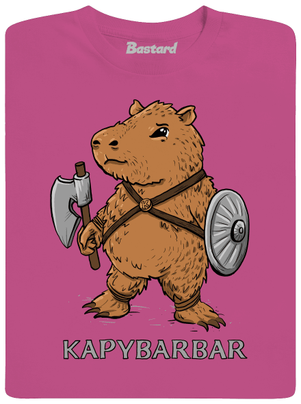Kapybarbar detské tričko Fuchsia