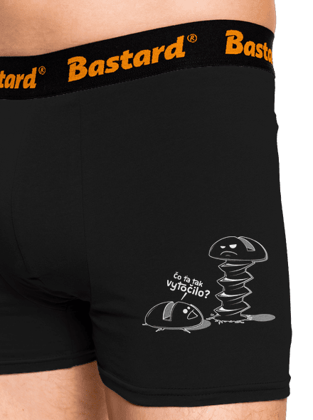Vytočený boxerky Black