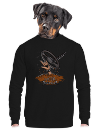 unisex mikina bez kapucne