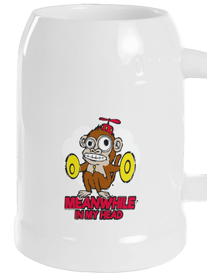 Monkey in my head polliter White