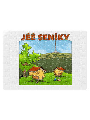 Jeseníky puzzle White
