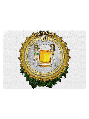 Pivný horoskop: Kozorožec puzzle White