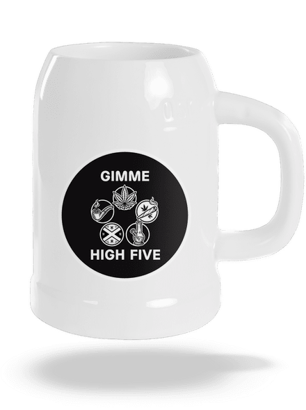 Gimme high five polliter White