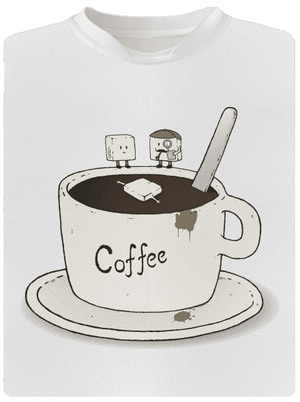 Kto zabil cukrík? pánske športové tričko White