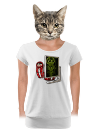 dámske tričko s lemom